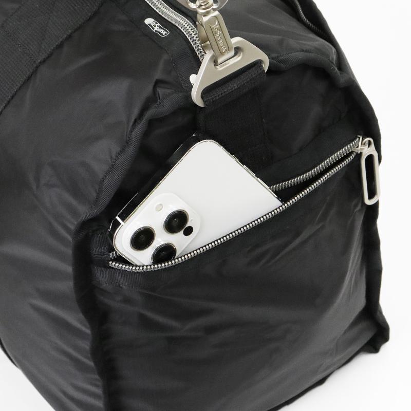 《ポイント5倍》レスポートサック ボストンバッグ LeSportsac ESSENTIAL MEDIUM DUFFLE 2way 旅行バッグ 無地 ブラック 1501 C363_8