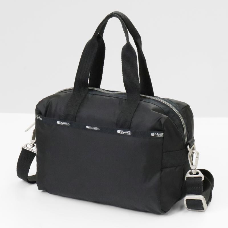 【新品】LeSportsac ミニボストンバッグ ブラック LeSportsac（レスポートサック） ショルダーバッグ LeSportsac SMALL