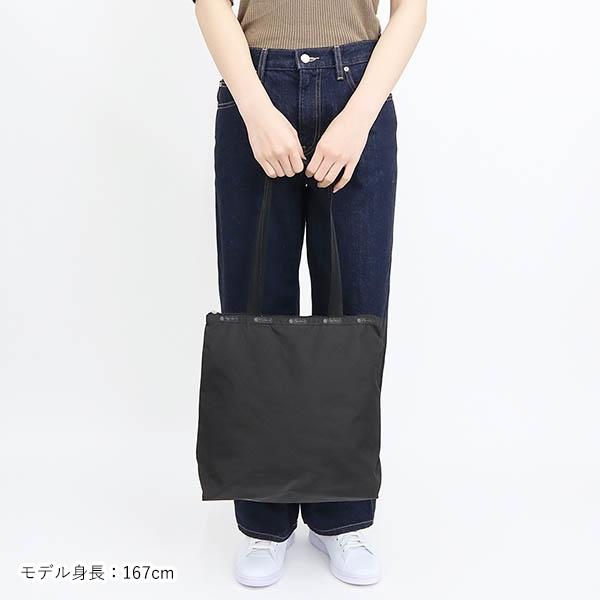 レスポートサック トートバッグ LeSportsac EASY MAGAZINE TOTE 無地 ブラック 3531 5982 LSP