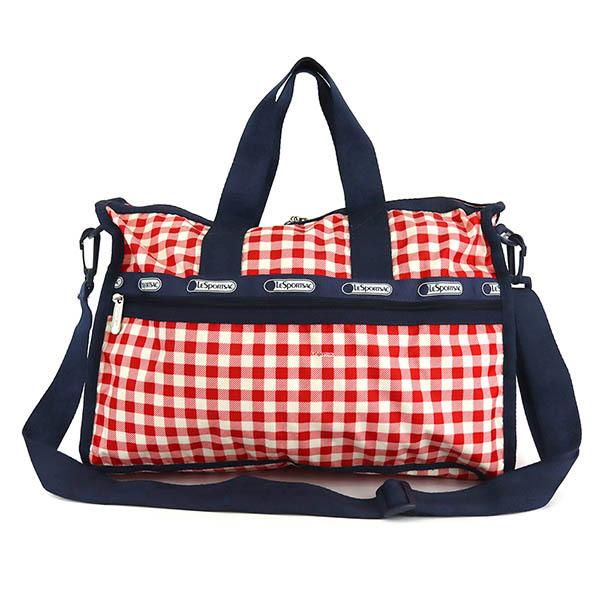 ファミリア×レスポートサック ボストンバッグ 神戸本店 赤チェック 新品 ファミリア×レスポートサック ボストンバッグ 神戸本店 赤