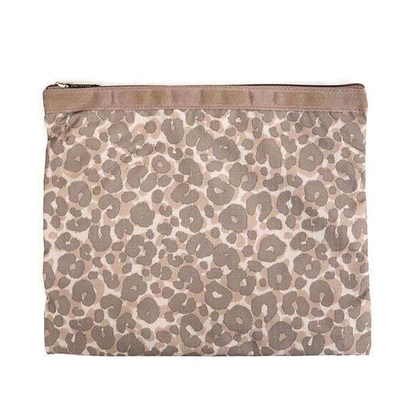 LeSportsac/レスポートサック　ヒョウ柄　超大容量　ボストン　ポーチ付 レスポートサック】入荷したそばから売れていく！レオパード柄