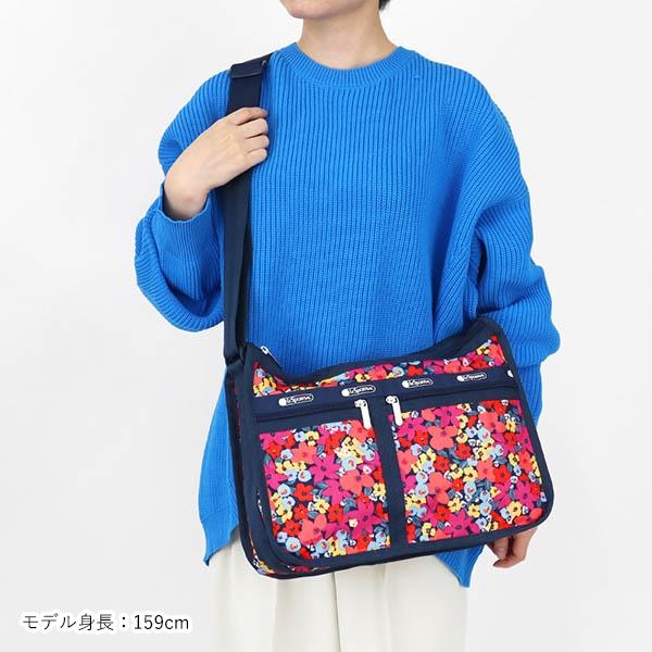【新品】レスポートサック デラックスエブリデイバッグ ショルダー 花柄　ブラウン Brandol / LeSportsac レスポートサック ショルダーバッグ