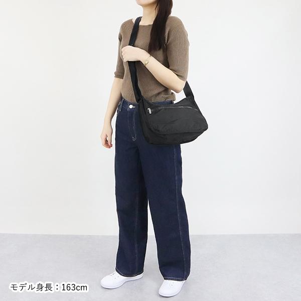 レスポートサック ショルダーバッグ LeSportsac レディース CLASSIC HOBO 無地 ブラック 7520 5982｜brandol｜07