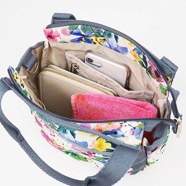 《P6倍_3日23:59迄》レスポートサック ショルダーバッグ LeSportsac レディース SMALL JENNI 2way トートバッグ 花柄 マルチカラー 8056 F965｜brandol｜06