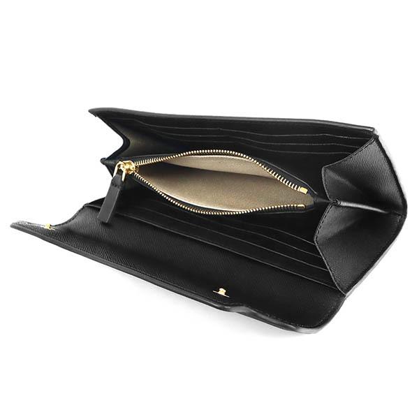 MARNIマルニ　長財布　ブラック MARNI マルニ レディース 3つ折り財布 PFMO0104U1 P5298 BLACK