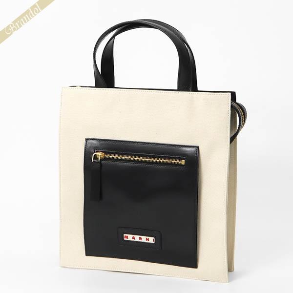 MARNI（マルニ） 《クーポン財布》マルニ トートバッグ コットン 縦型