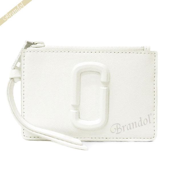 絶対一番安い マークジェイコブス Marc Jacobs レディース 小銭入れ スナップショット パスケース付コインケース ホワイト M 128 注目ブランド Staging Uneltemania Ro