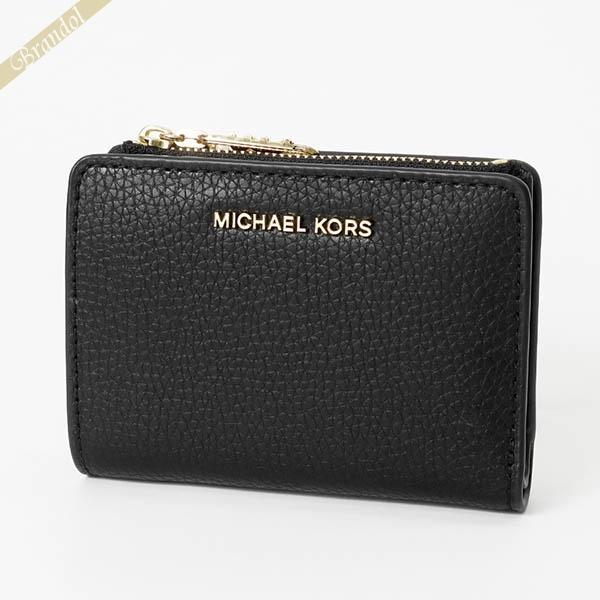 MICHAEL KORS（マイケルコース） 二つ折り財布 レザー ブラック