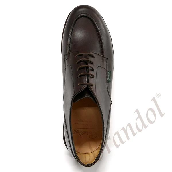 《クーポン配布》パラブーツ ビジネスシューズ Paraboot メンズ 本革 Uチップ ブラウン 710707 CHAMBORD CAFEの画像