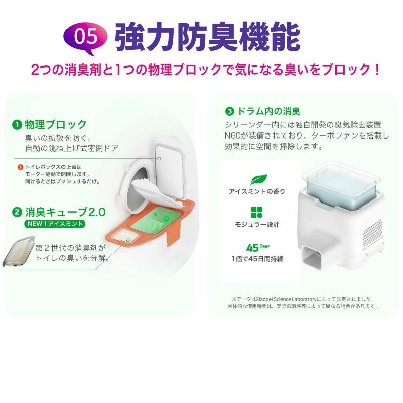 PETKIT ペットキット AIカメラ付き 自動猫トイレ Purobot Max Pro2