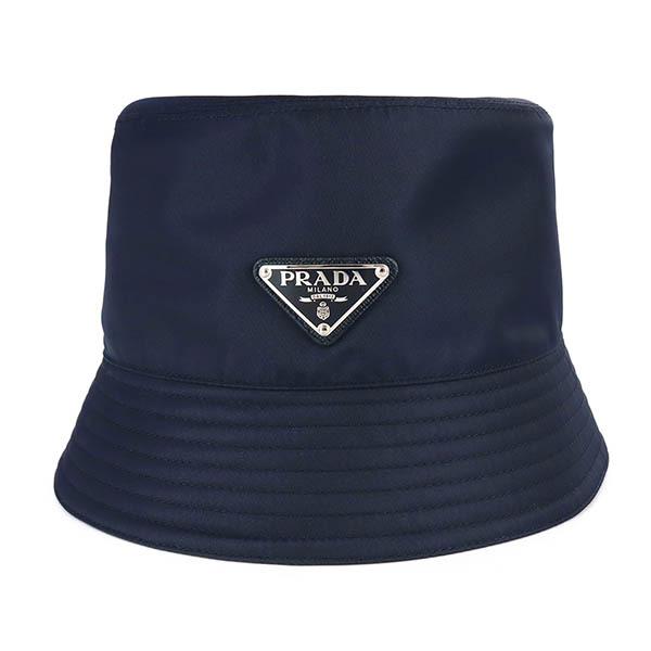 PRADA プラダ バケットハット メンズ・レディース 帽子 三角ロゴ