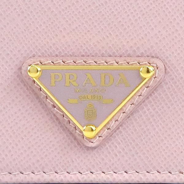 PRADA 《P6倍_9日10:59迄》プラダ 名刺入れ 三角ロゴ カードケース 