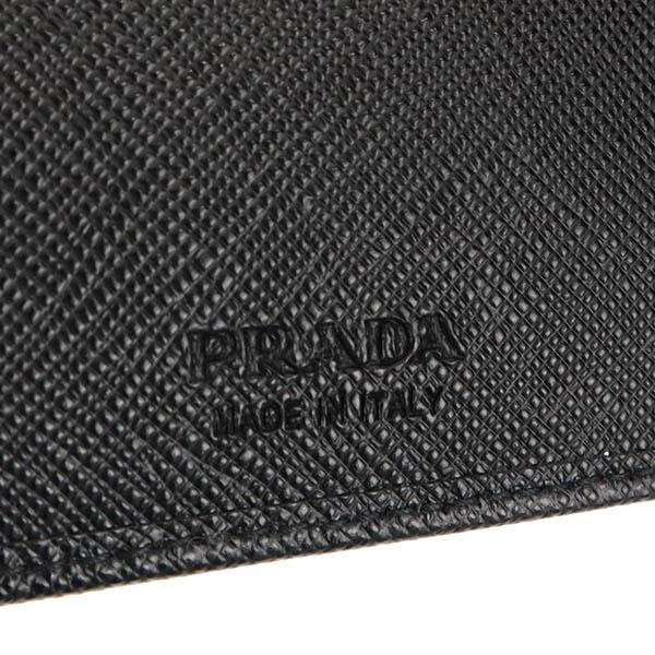 PRADA（プラダ） 《クーポン》プラダ 二つ折り財布 財布 メンズ 三角