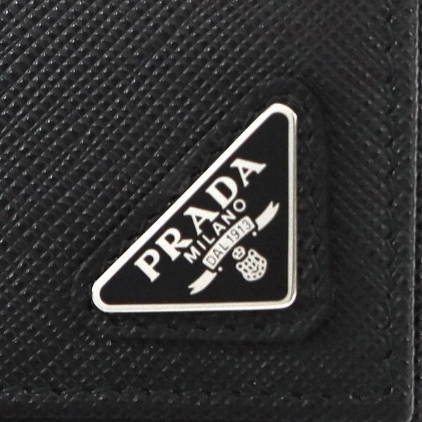 プラダ キーケース PRADA メンズ レザー 三角ロゴ 6連 ブラック 2PG222 QHH F0002｜brandol｜05