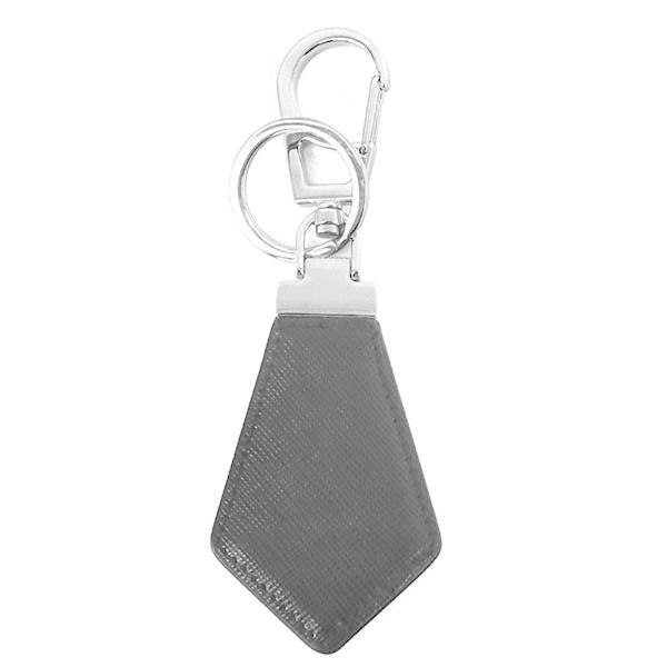 PRADA プラダ キーリング メンズ レザー 三角ロゴ キーホルダー PRADA プラダ キーリング メンズ レザー 三角ロゴ キーホルダー