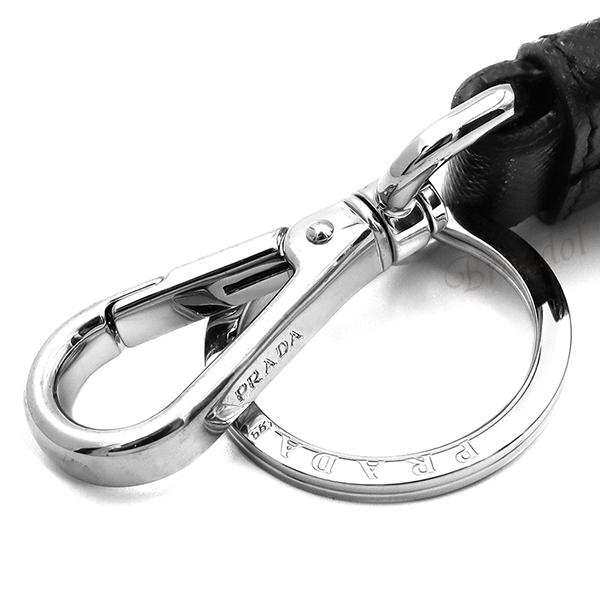 PRADA 《P6倍_29日23:59迄》プラダ キーリング メンズ レザー PRADA 《P6倍_29日23:59迄》プラダ キーリング メンズ レザー