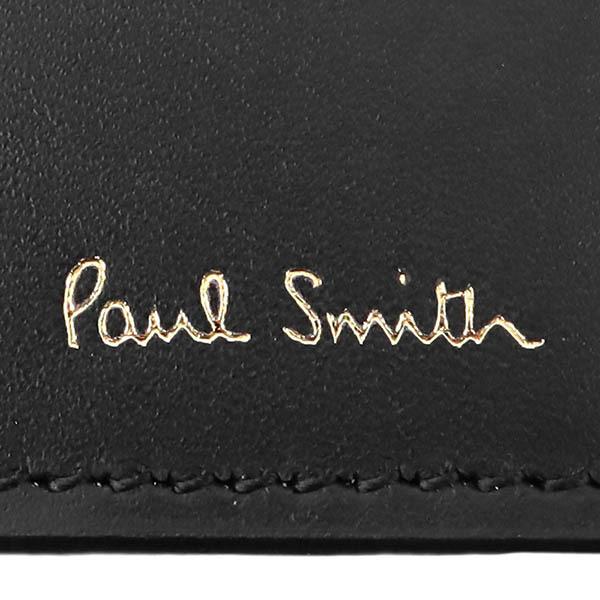 ポールスミス 二つ折り財布 Paul Smith メンズ レザー マルチ 