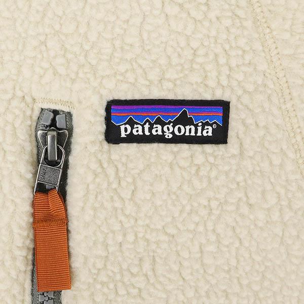 《クーポン配布》パタゴニア メンズ フリース Patagonia レトロパイルジャケット RETRO PILE JACKET S/M/Lサイズ ベージュ×グレー 22801 Pelican | patagonia | 08