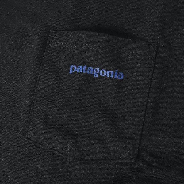 パタゴニア Tシャツ メンズ Patagonia ボードショーツ ロゴ ポケット レスポンシビリティー 半袖 S/M/L/XLサイズ インクブラック 37655 Ink Black | patagonia | 09
