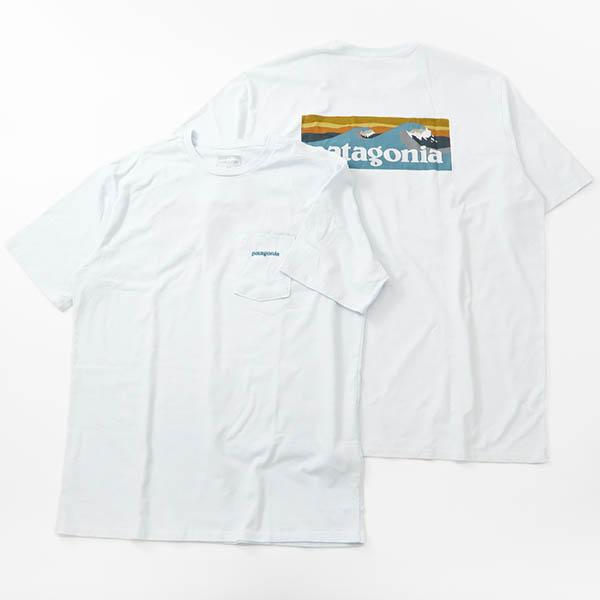 patagonia（パタゴニア） Tシャツ メンズ ボードショーツ ロゴ