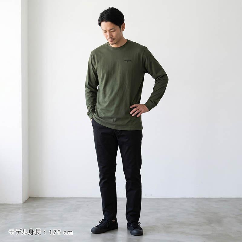 patagonia（パタゴニア） 長袖 Tシャツ メンズ ロングスリーブ P-6ロゴ