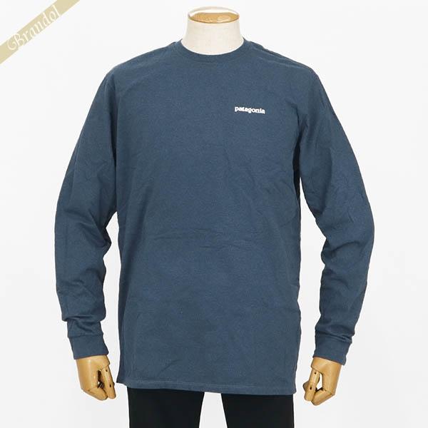 patagonia（パタゴニア） 長袖 Tシャツ メンズ ロングスリーブ P-6ロゴ