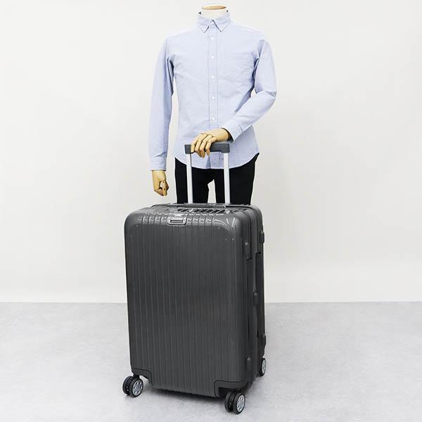 《期間限定P8倍》リモワ スーツケース RIMOWA SALSA DELUXE サルサ デラックス TSAロック 縦型 85L Lサイズ グレー  830.65.54.4 SEAL GREY