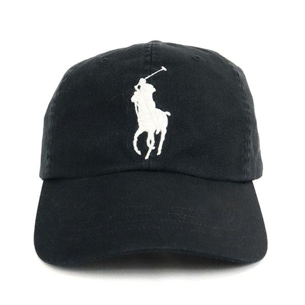 ポロ ラルフローレン キャップ POLO RALPH LAUREN 帽子 ビッグポニー ベースボールキャップ ブラック 710 673584 015｜brandol｜02