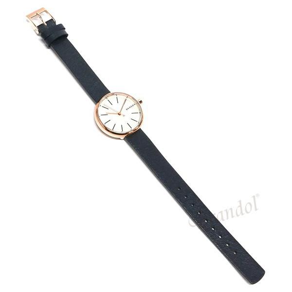 スカーゲン 腕時計 SKAGEN レディース Signatur シグネチャー 30mm ホワイト×ネイビー SKW2592｜brandol｜05