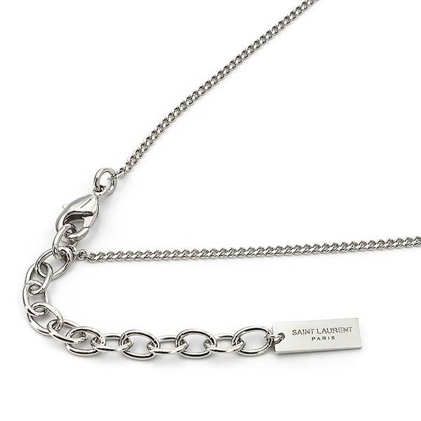 SAINT LAURENT サンローラン ネックレス レディース YSL 立体
