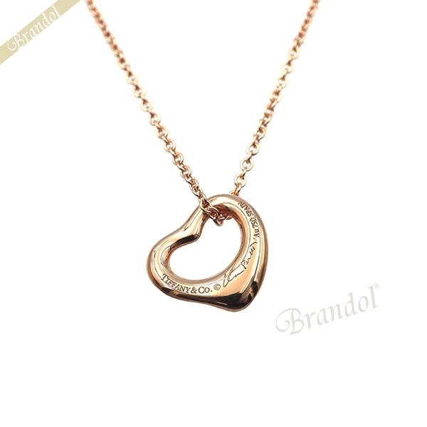 限定製作 ティファニー Tiffany レディース ネックレス オープンハート K18 ローズゴールド 全国組立設置無料 Azerbaijanfoundation Az