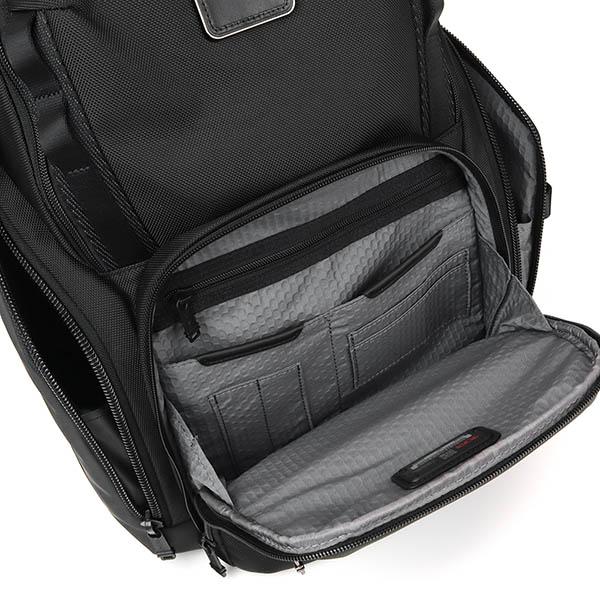 トゥミ リュックサック TUMI メンズ ALPHA BRAVO サーチ バックパック ビジネスバッグ ブラック 0232789D / 142480 1041｜brandol｜07