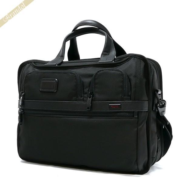 トゥミ ビジネスバッグ TUMI メンズ T-Pass Expandable ラップトップ ブリーフケース 2wayショルダー ブラック 026145D2 BLACK｜brandol