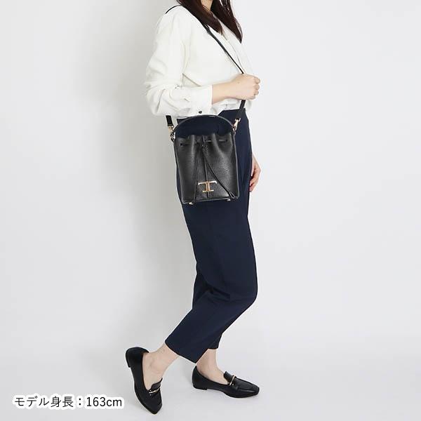 TOD'S トッズ ショルダーバッグ レザー 2way 縦型 巾着バッグ TOD'S トッズ ショルダーバッグ レザー 2way 縦型 巾着バッグ