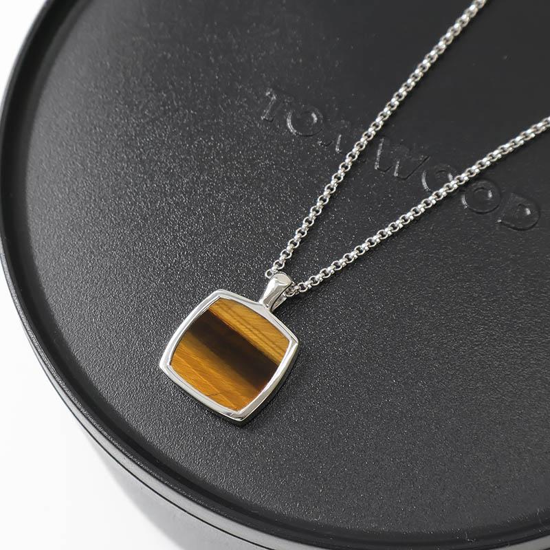 TOM WOOD（トムウッド） ネックレス TOMWOOD Cushion Pendant Tiger
