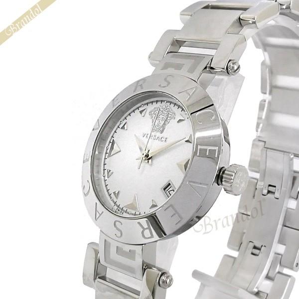 超歓迎 《クーポン配布中》ヴェルサーチ VERSACE レディース腕時計 REVE 34mm ホワイト×シルバー XLQ99D001S099, 白峰村 7aacee31