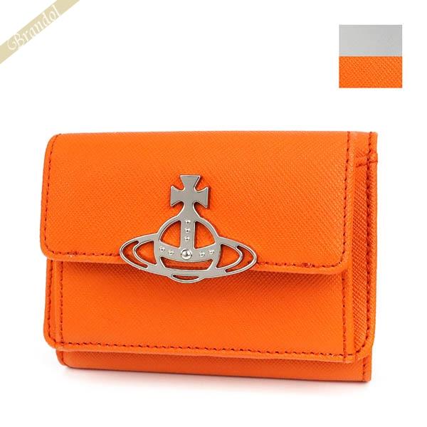 Vivienne Westwood ヴィヴィアンウエストウッド 三つ折り財布 オーブ 