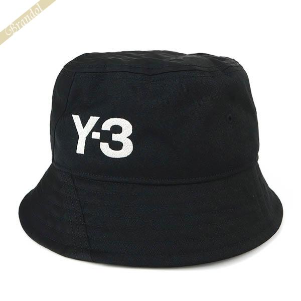 ワイスリー バケットハット Y3 メンズ ロゴ BUCKET HATS S/M ブラック H62986 BLACK Y3H62986BLKBrandol 通販 Yahoo