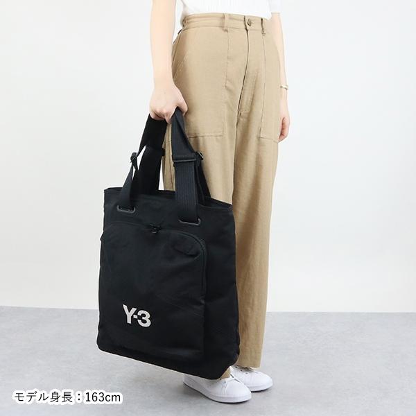 ワイスリー トートバッグ Y-3 メンズ レディース CL TOTE 縦型 トート ロゴ ブラック H63100 BLACK