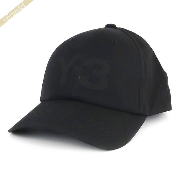 ワイスリー 帽子 Y-3 メンズ ロゴ ベースボールキャップ ブラック HA6530 BLACK｜brandol