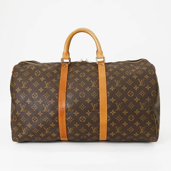 ルイヴィトン　サックスープル35　モノグラム　ボストンバッグ サックスープル35 モノグラム ボストンバッグ PVC レザー