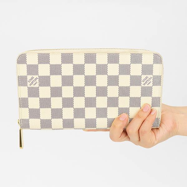 LOUIS VUITTON ルイヴィトン ダミエ アズール ジッピーウォレット ルイヴィトン☆ジッピー・ウォレット【ダミエ・アズール