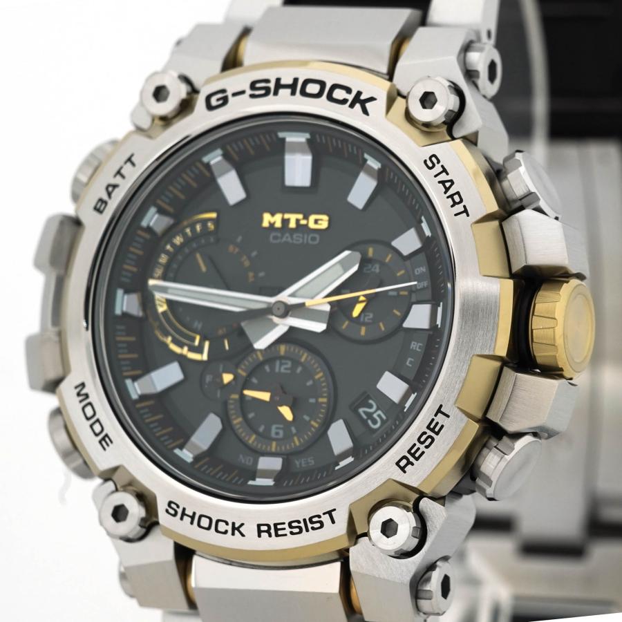 CASIO カシオ G-SHOCK MTG-B3000D-1A9JF ソーラー ブラック文字盤 メンズ 保証書の画像
