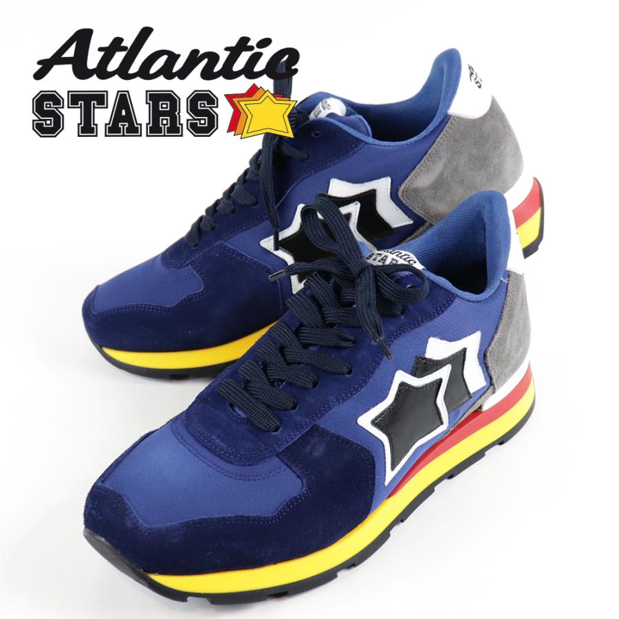 アトランティックスターズ Atlantic STARS スニーカー アンタレス BLUE ブルー ネイビー 紺 グレー メンズ 靴 レディース スター  星柄 NN-89B : atlantic-0001-nn89b : ブランドパークス Yahoo!店 - 通販 - Yahoo!ショッピング