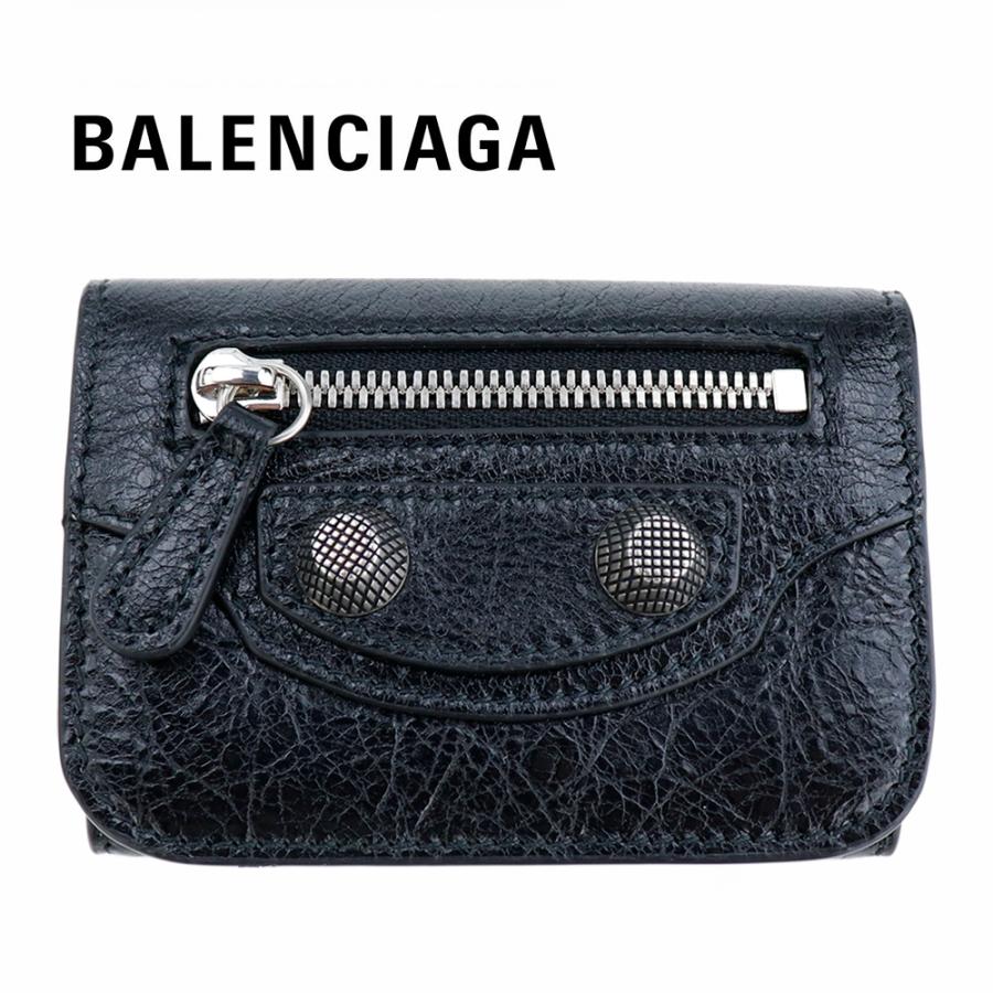 バレンシアガ 財布 三つ折り BALENCIAGA ミニ財布 715234 1VG9Y 1000 コンパクトウォレット レザー 本革 LE  CAGOLE ル カゴール : balenciaga-0009-bk : ブランドパークス Yahoo!店 - 通販 - Yahoo!ショッピング