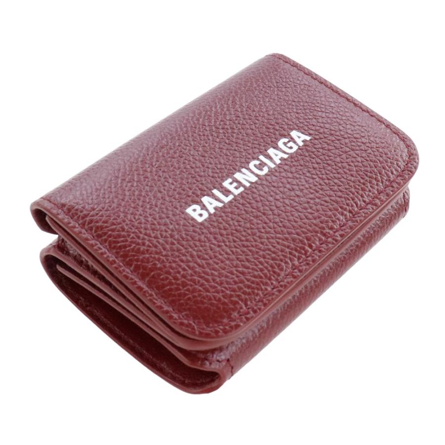 BALENCIAGA バレンシアガ 財布 三つ折り ブリックレッド 593813 BALENCIAGA バレンシアガ 財布 三つ折り ブリックレッド 593813