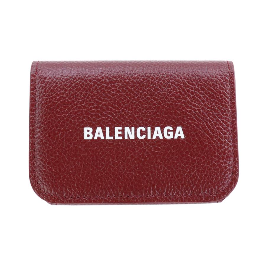 BALENCIAGA バレンシアガ 財布 三つ折り ブリックレッド 593813 BALENCIAGA バレンシアガ 財布 三つ折り ブリックレッド 593813