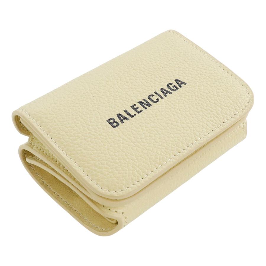 BALENCIAGA バレンシアガ 財布 三つ折り バターイエロー 593813 BALENCIAGA バレンシアガ 財布 三つ折り バターイエロー 593813