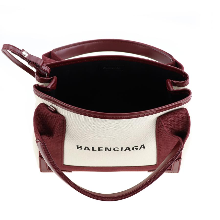 バレンシアガ バッグ ショルダー トート BALENCIAGA ネイビーカバス XS レザー コットン ロゴ 選べる8色 ミニバッグ 軽量  ハンドバッグ 390346