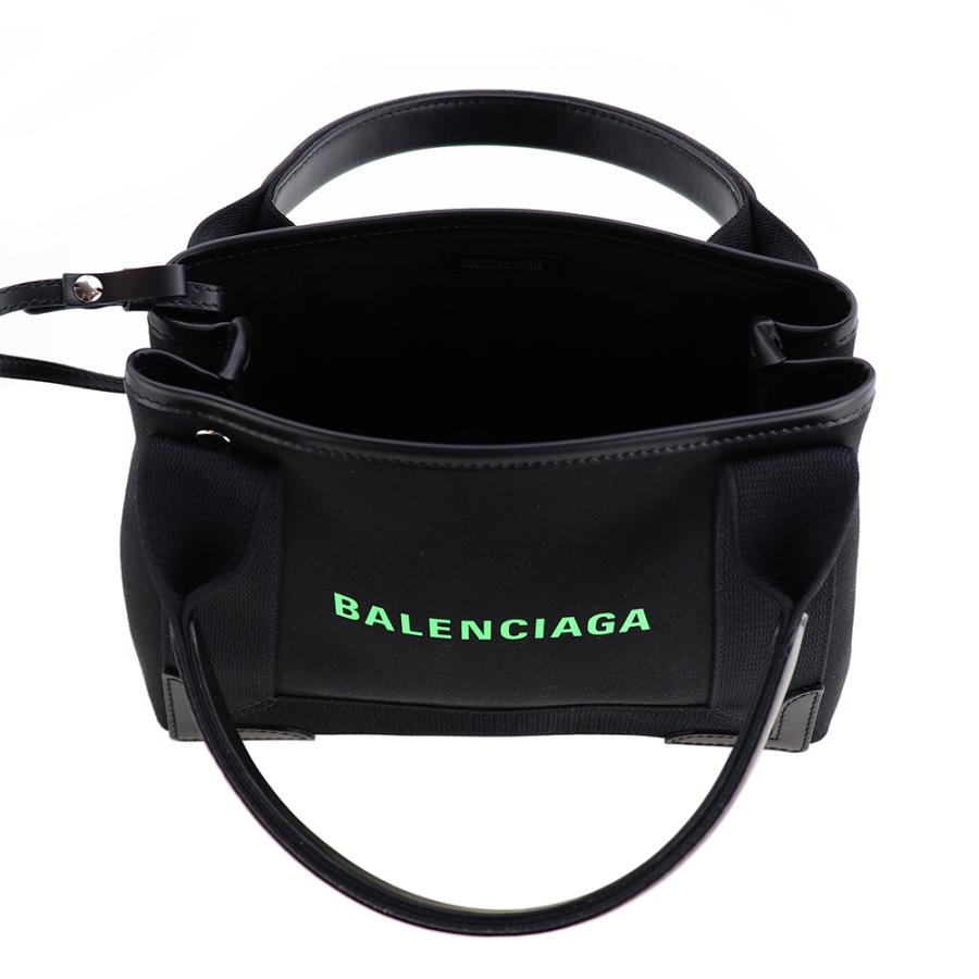 バレンシアガ バッグ ショルダー トート BALENCIAGA ネイビーカバス XS レザー コットン ロゴ 選べる8色 ミニバッグ 軽量  ハンドバッグ 390346